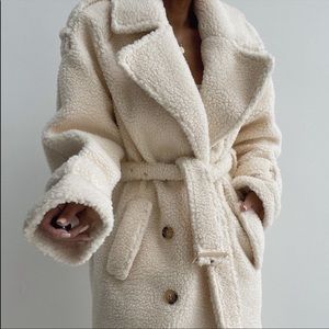 Jluxlabel Ivory Roxanna Coat